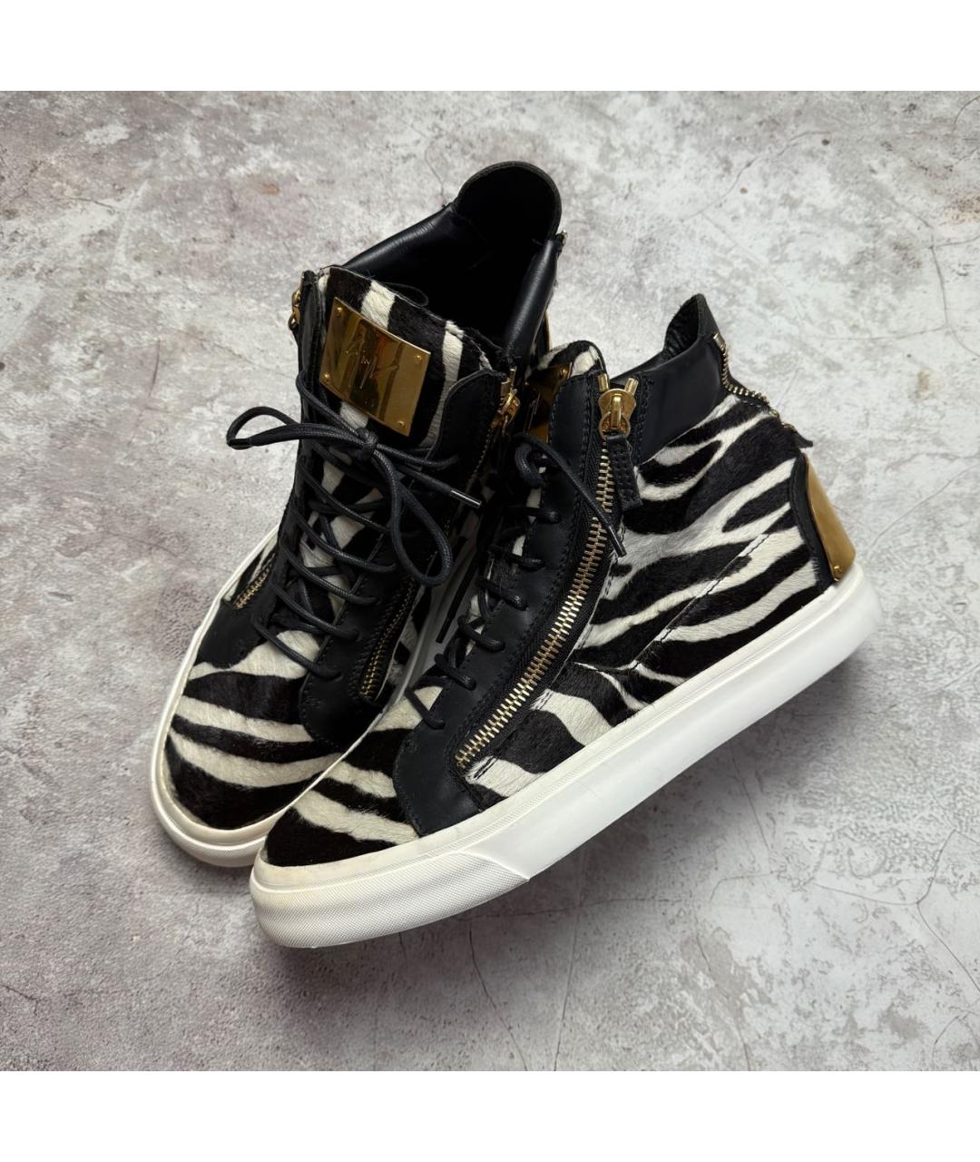 GIUSEPPE ZANOTTI DESIGN Мульти высокие кроссовки / кеды, фото 2