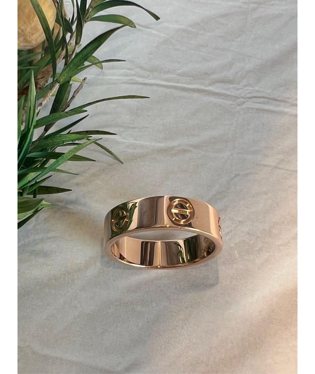 CARTIER Золотое кольцо из розового золота, фото 6