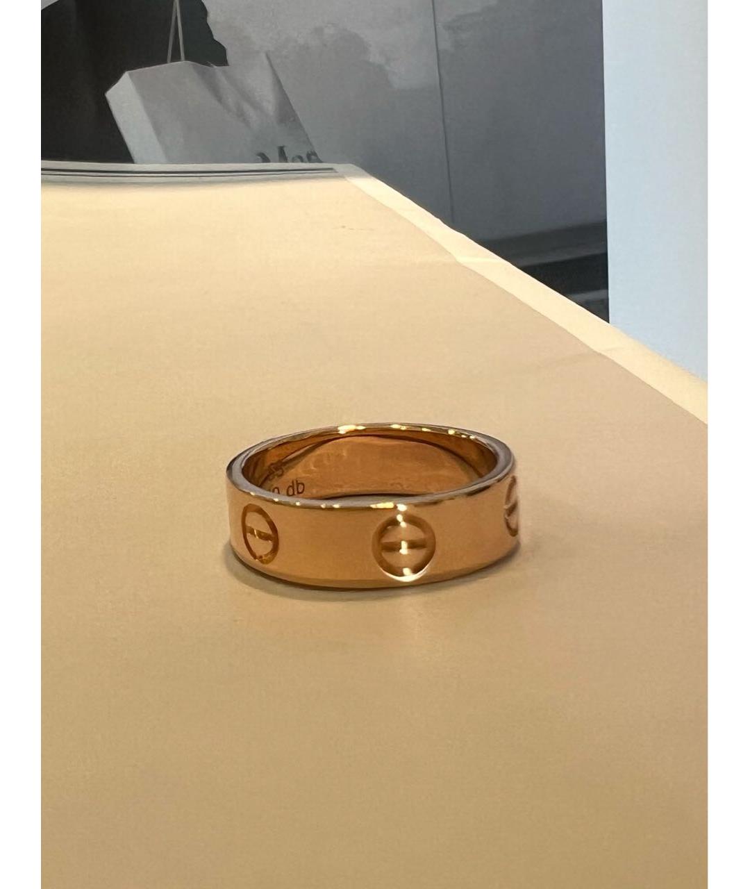 CARTIER Золотое кольцо из розового золота, фото 5