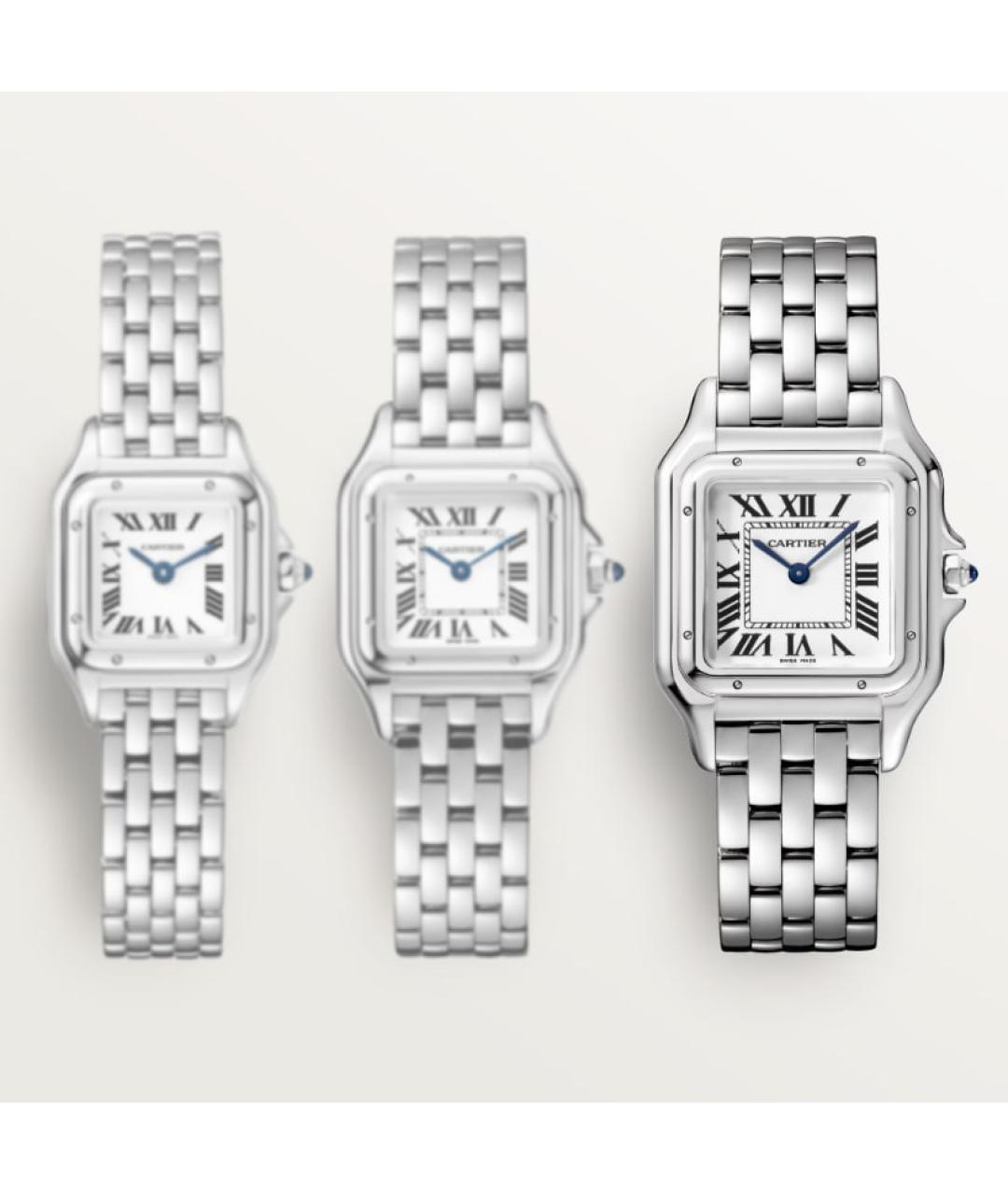 CARTIER Серебряные металлические часы, фото 3