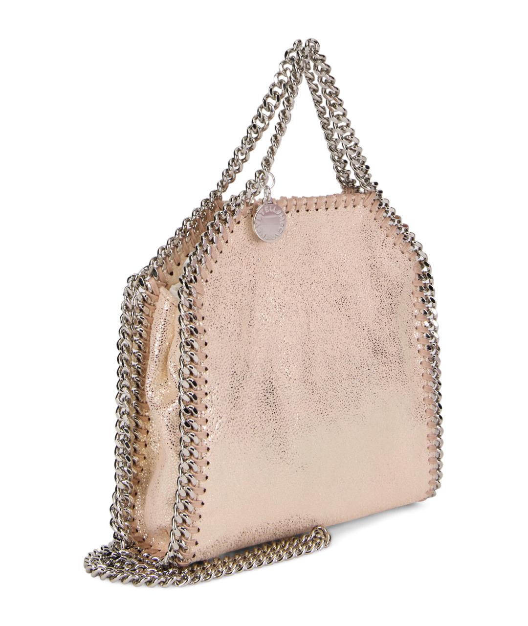 STELLA MCCARTNEY Бежевая сумка тоут из искусственной кожи, фото 3