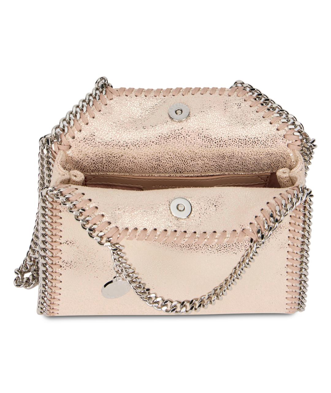 STELLA MCCARTNEY Бежевая сумка тоут из искусственной кожи, фото 5