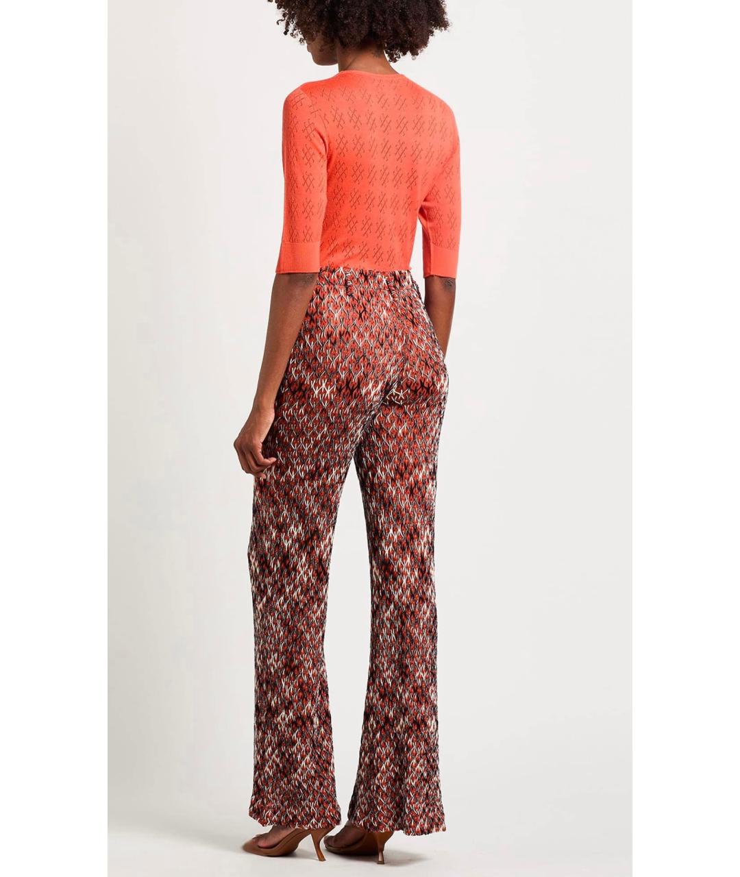 MISSONI Мульти шерстяные прямые брюки, фото 3
