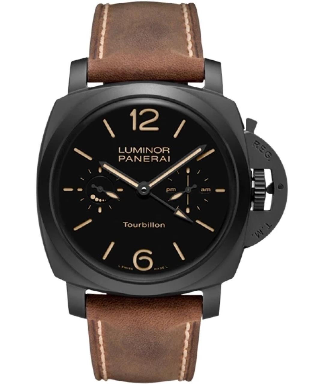 PANERAI Черные керамические часы, фото 1