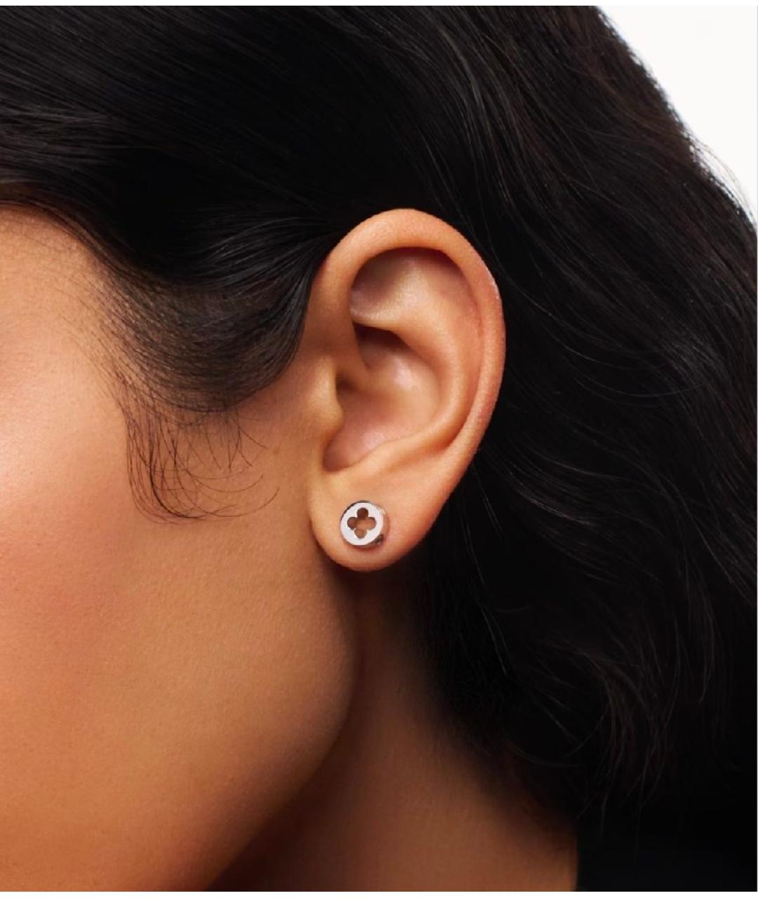 LOUIS VUITTON Серебряные серьги из белого золота, фото 4