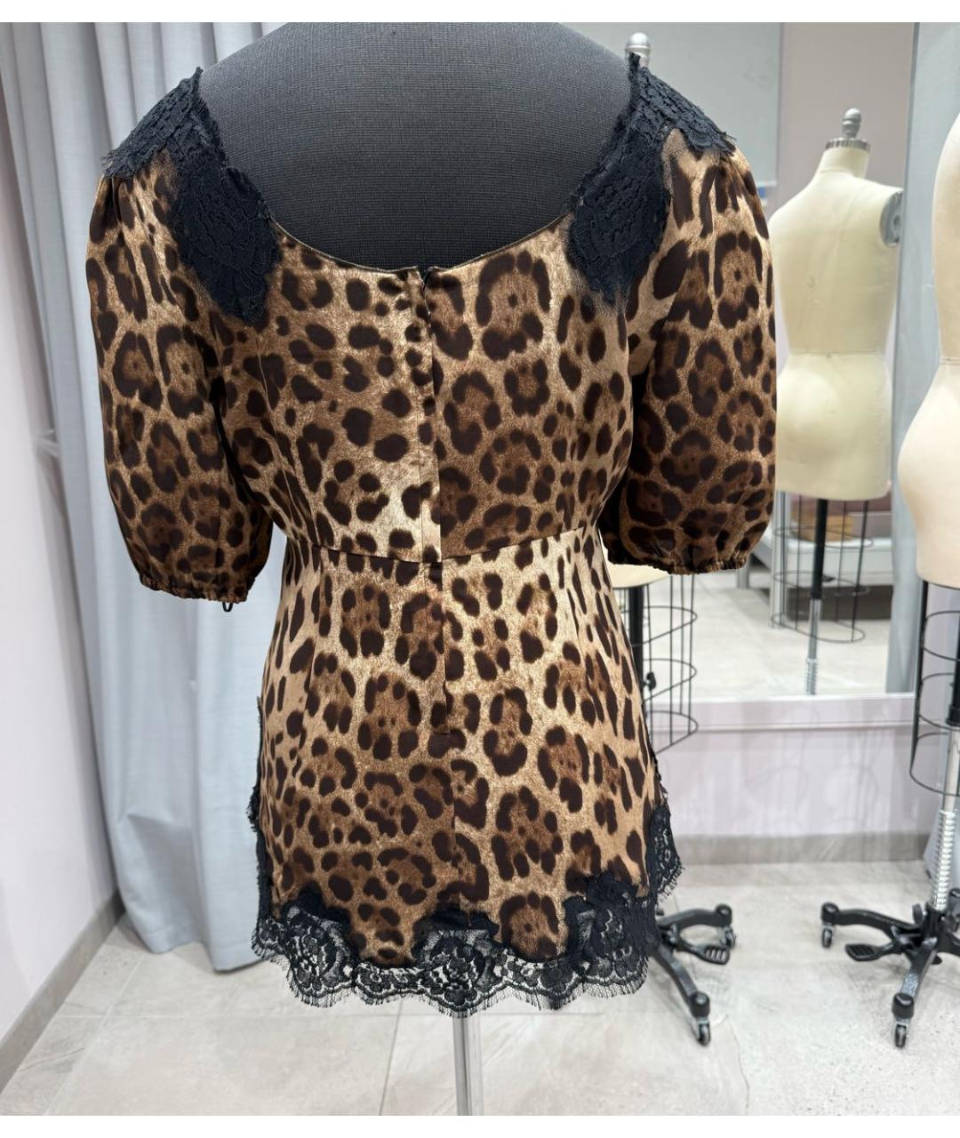 DOLCE&GABBANA Коричневая блузы, фото 2