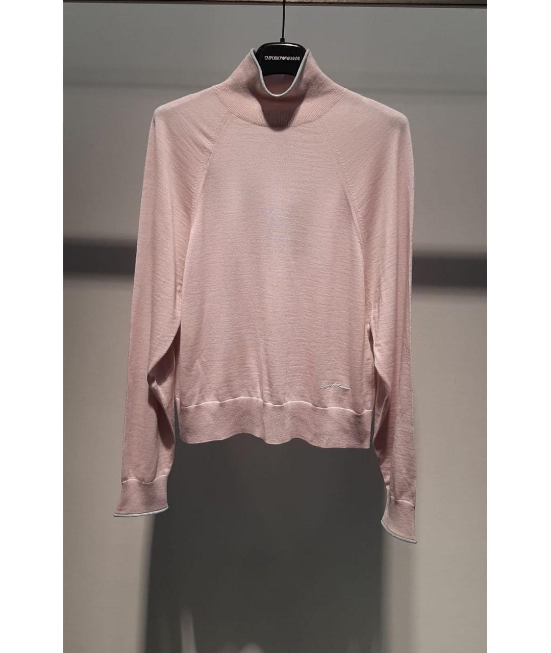 EMPORIO ARMANI Розовая водолазка, фото 3