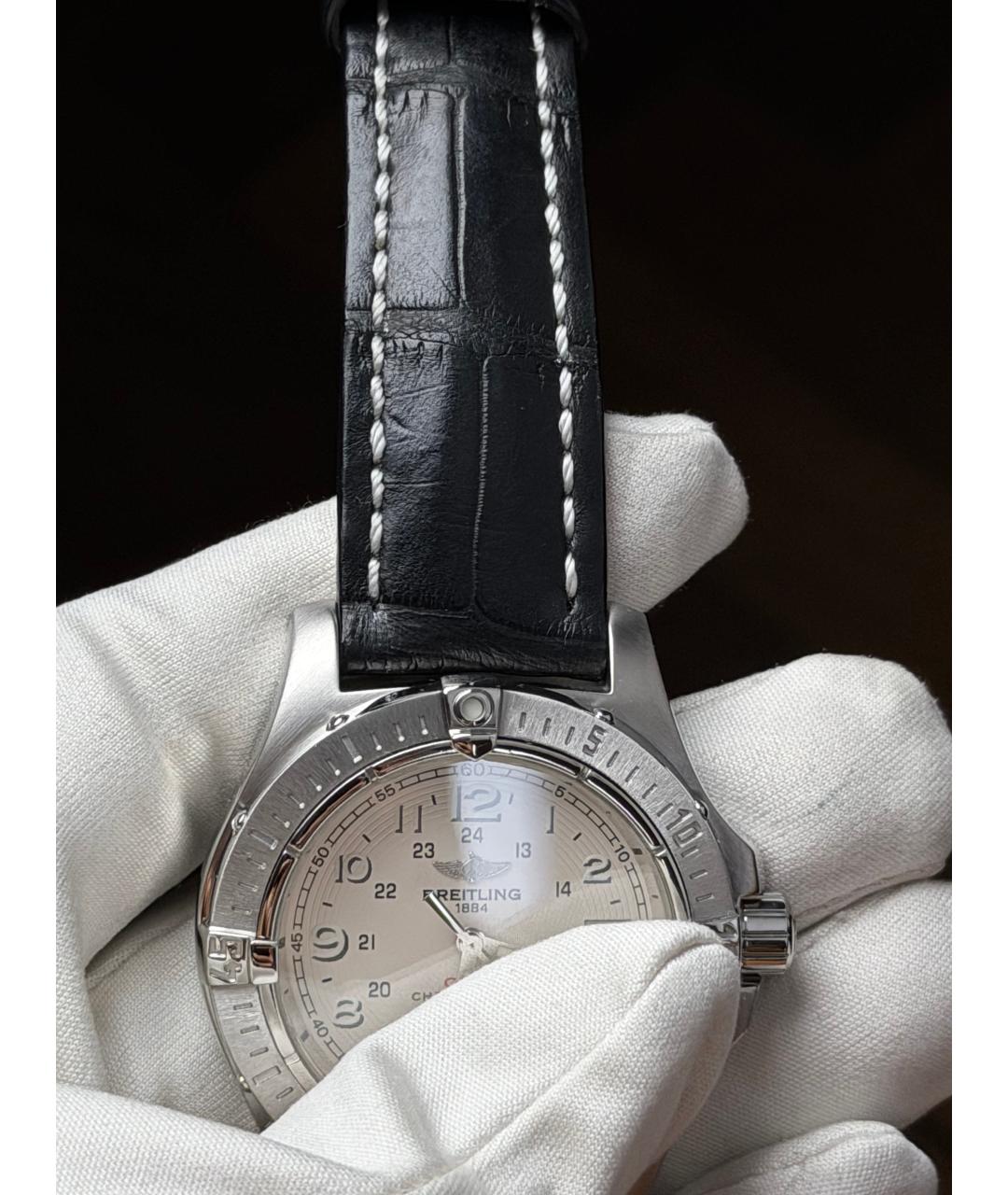 BREITLING Белые часы, фото 7