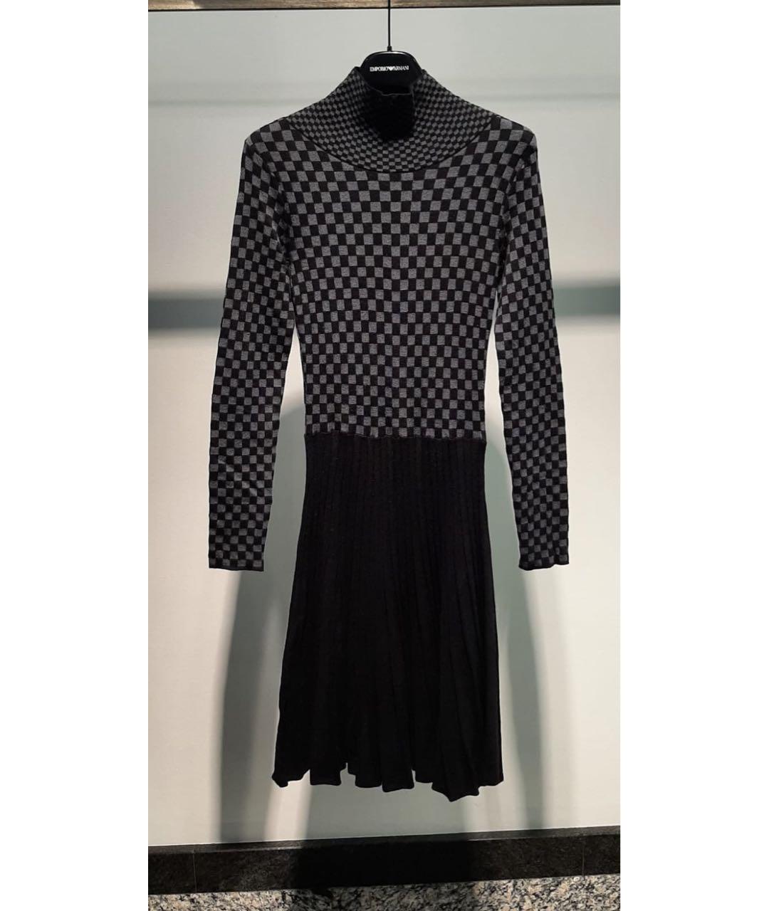EMPORIO ARMANI Мульти повседневное платье, фото 3