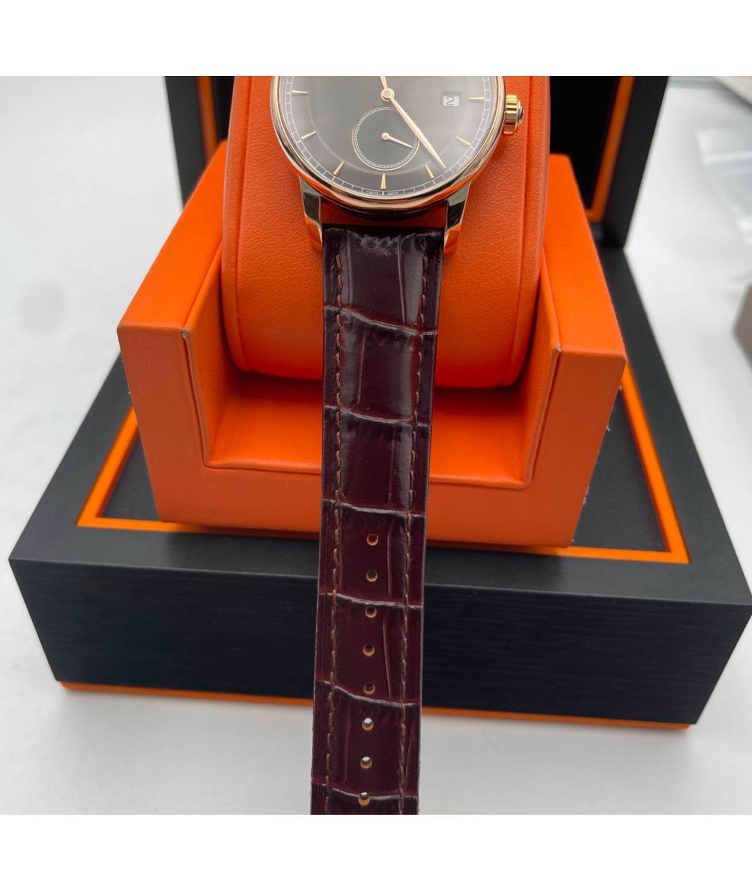 TISSOT Бордовые стальные часы, фото 6