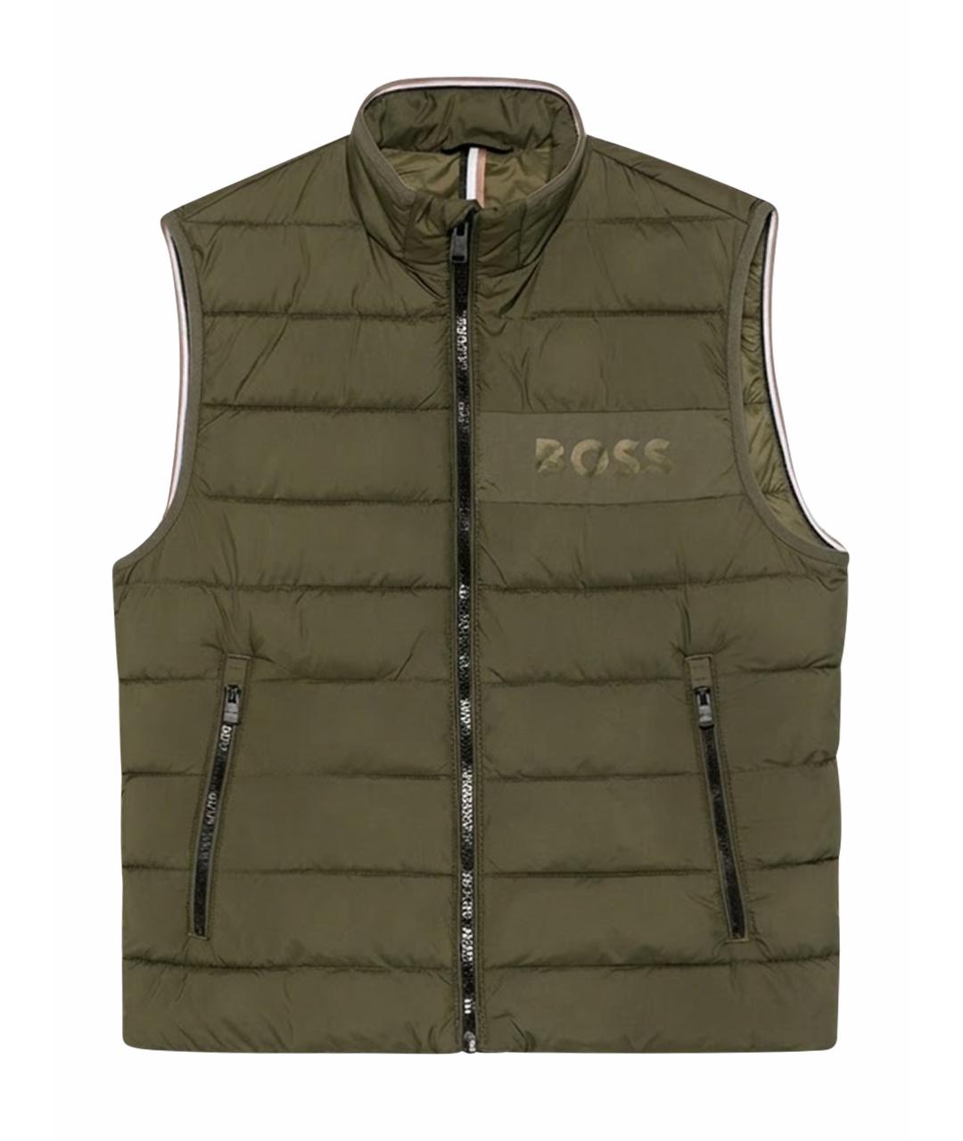 HUGO BOSS Зеленый жилет, фото 1