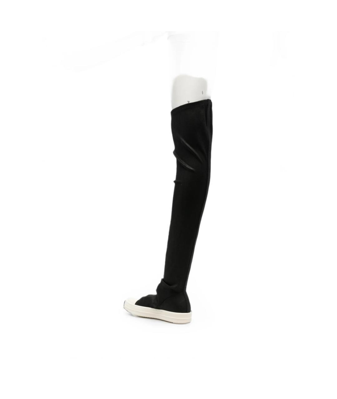 RICK OWENS DRKSHDW Черные кеды, фото 3