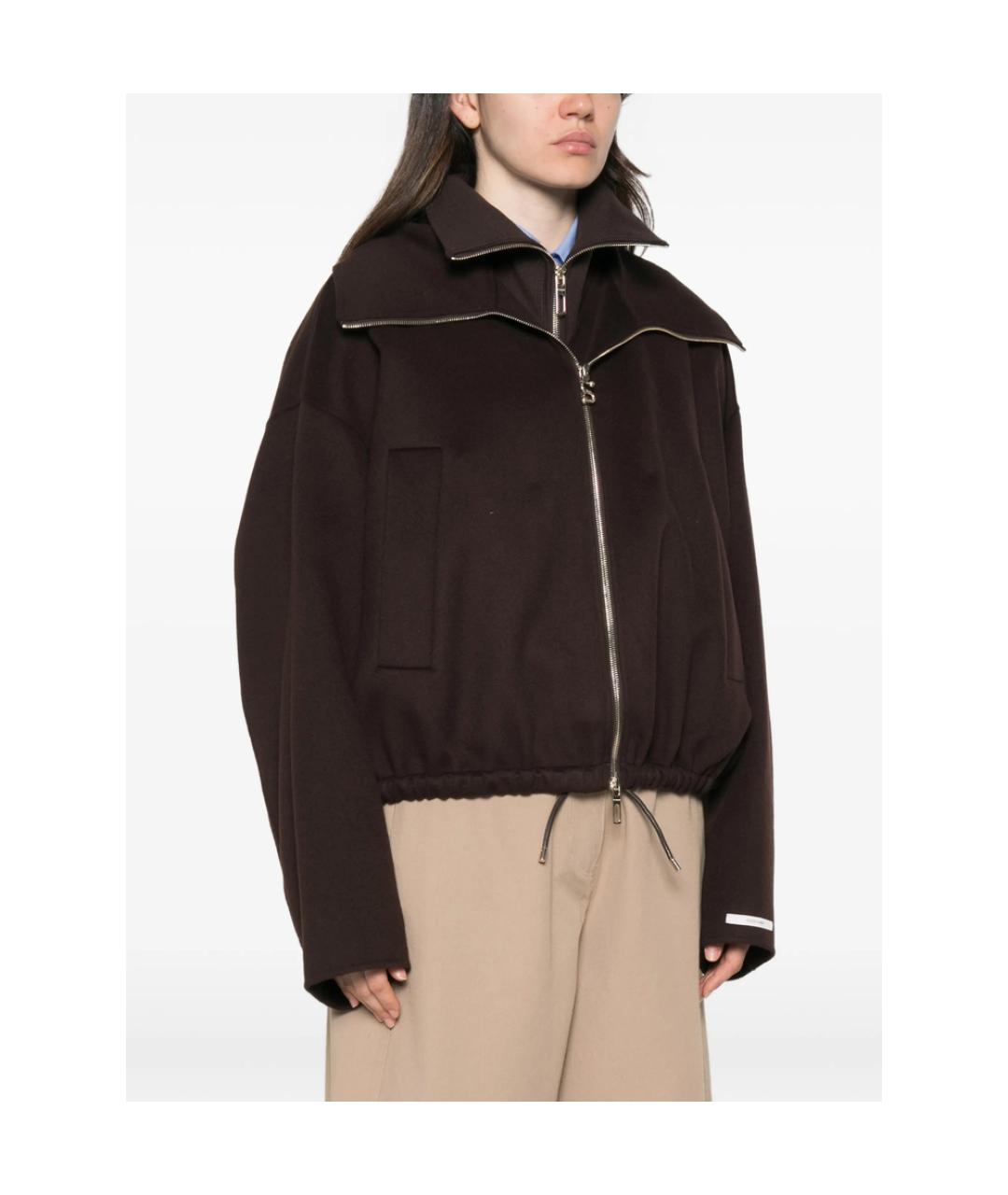 SPORTMAX Коричневая куртка, фото 2
