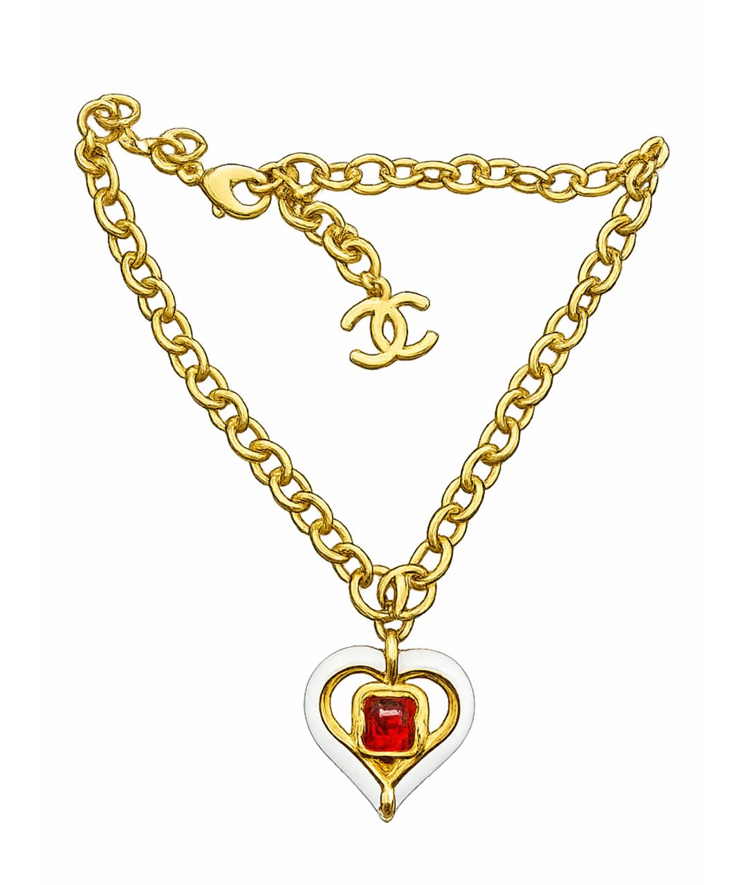 CHANEL Золотое колье, фото 1