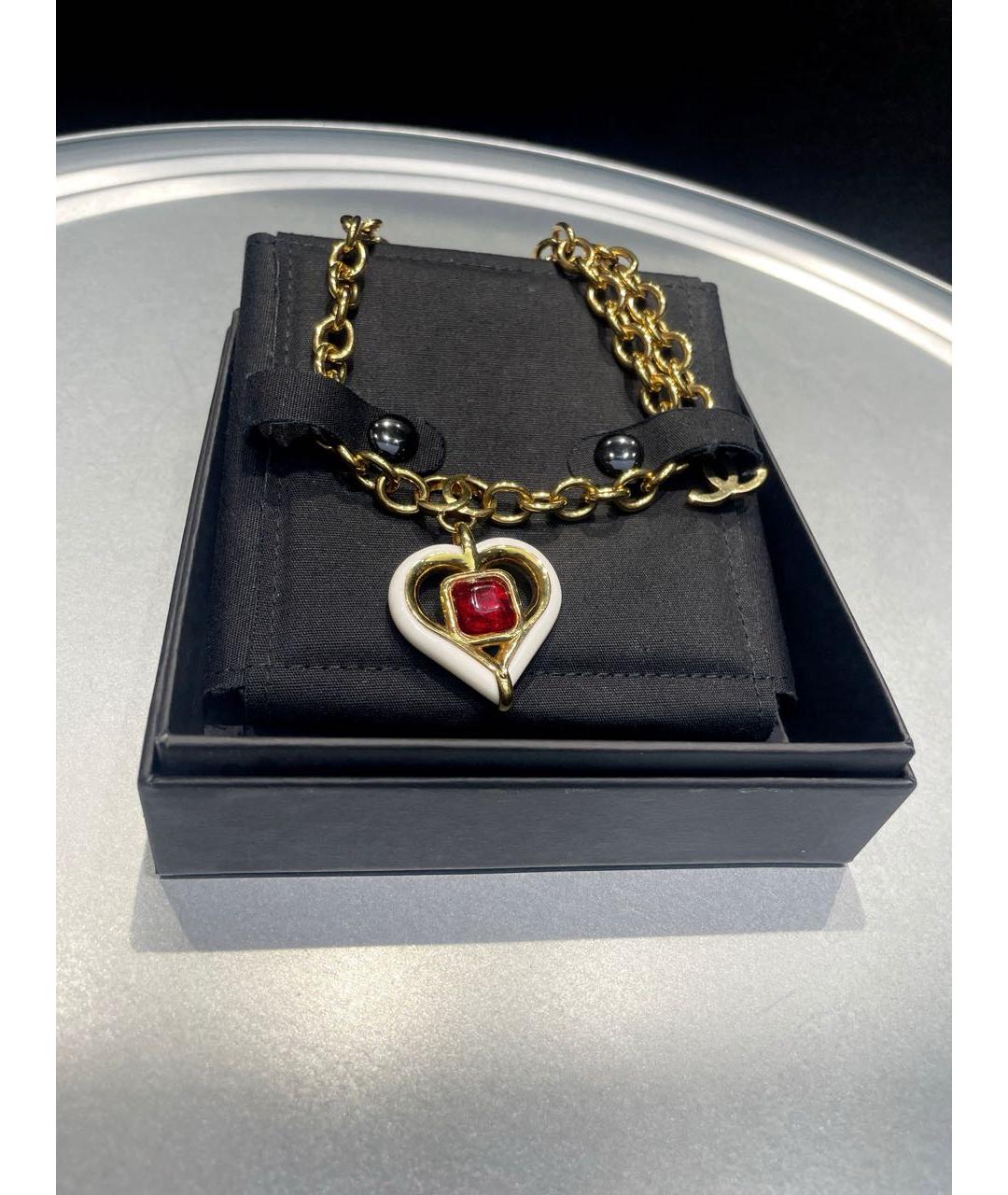 CHANEL Золотое колье, фото 2