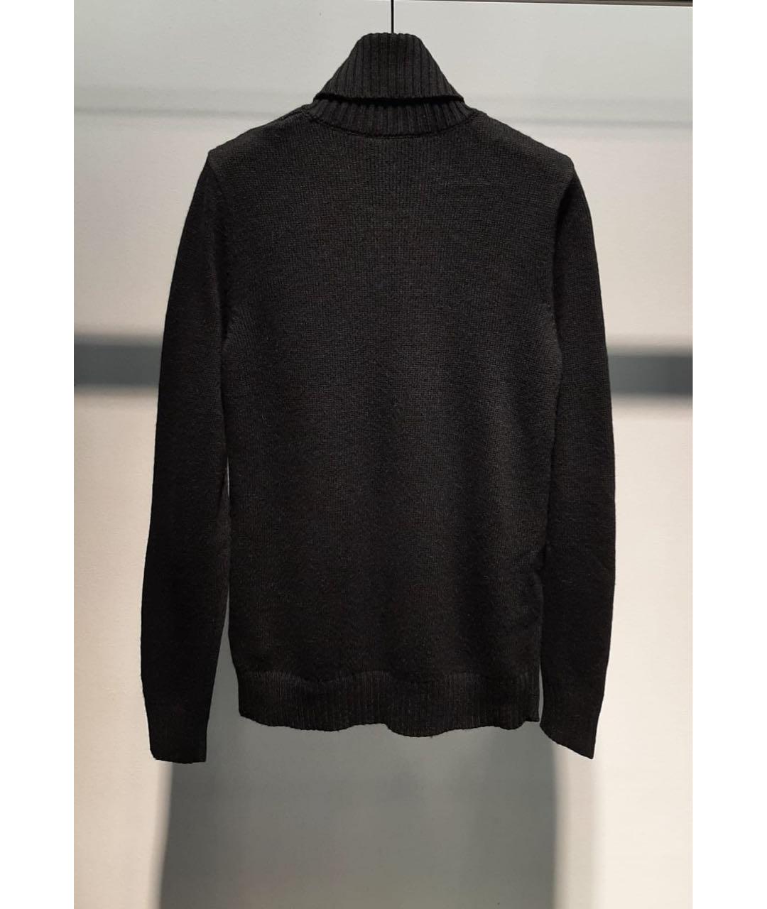 EMPORIO ARMANI Черный джемпер / свитер, фото 2