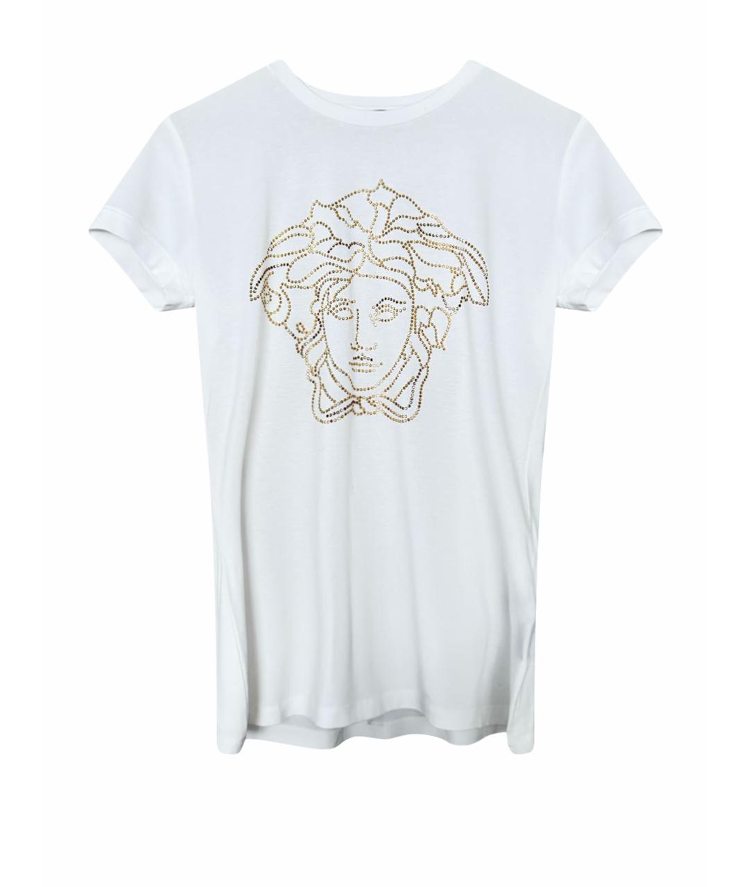 VERSACE Белая вискозная футболка, фото 1