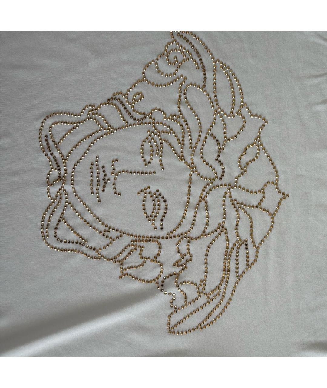 VERSACE Белая вискозная футболка, фото 3