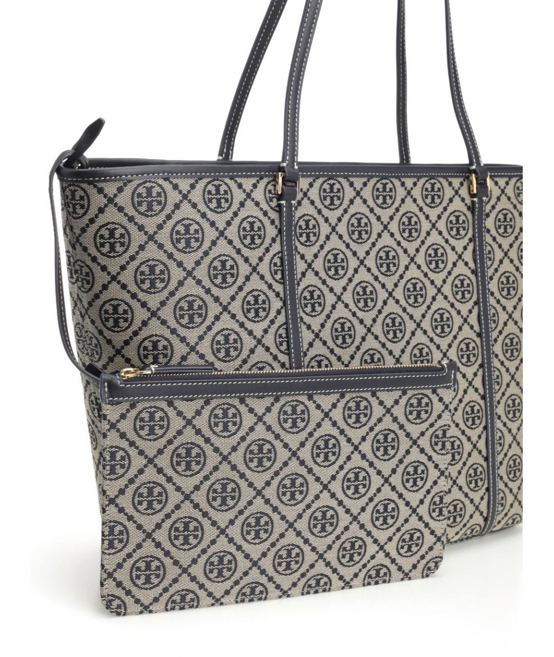 TORY BURCH Мульти хлопковая сумка тоут, фото 5