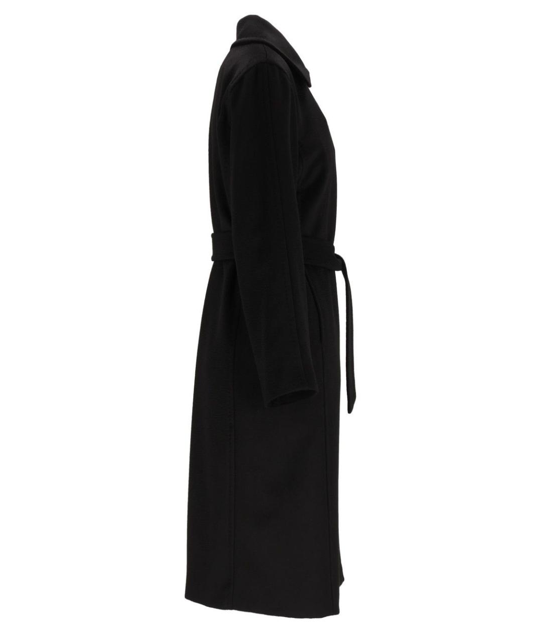 MAX MARA Черное шерстяное пальто, фото 3