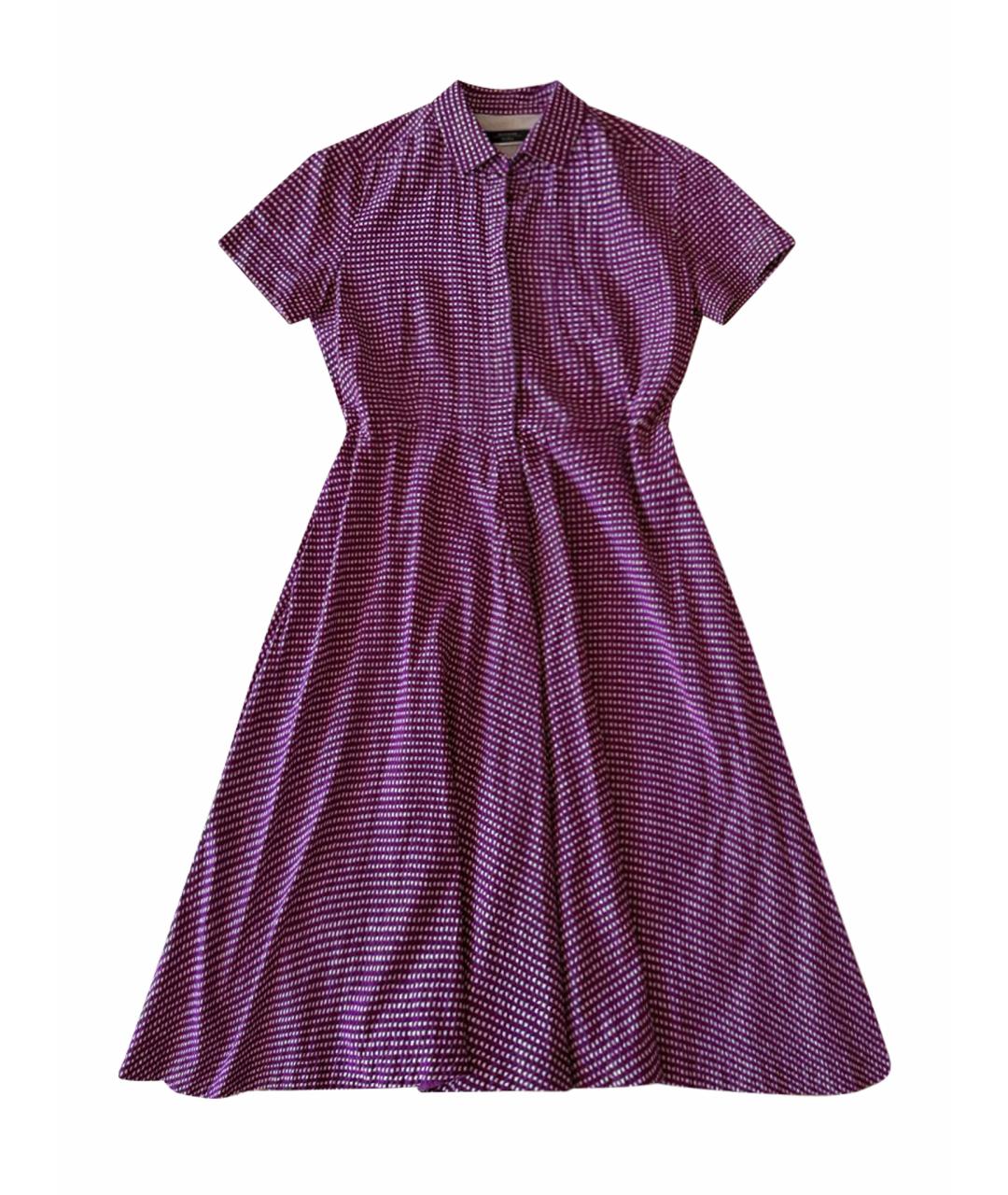 WEEKEND MAX MARA Розовое вискозное повседневное платье, фото 1
