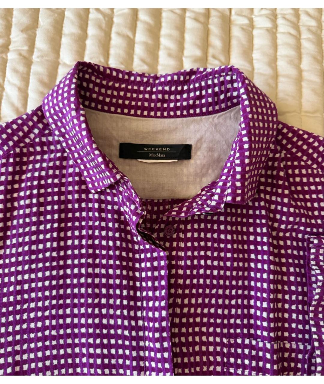 WEEKEND MAX MARA Розовое вискозное повседневное платье, фото 3