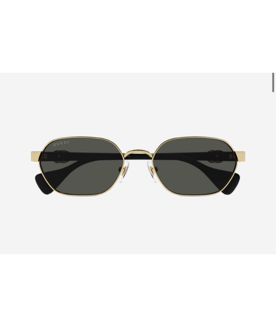 GUCCI Золотые солнцезащитные очки, фото 2