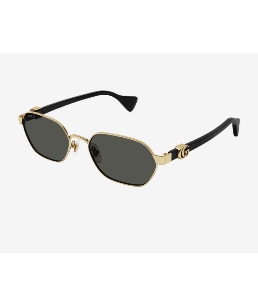 GUCCI Золотые солнцезащитные очки, фото 7