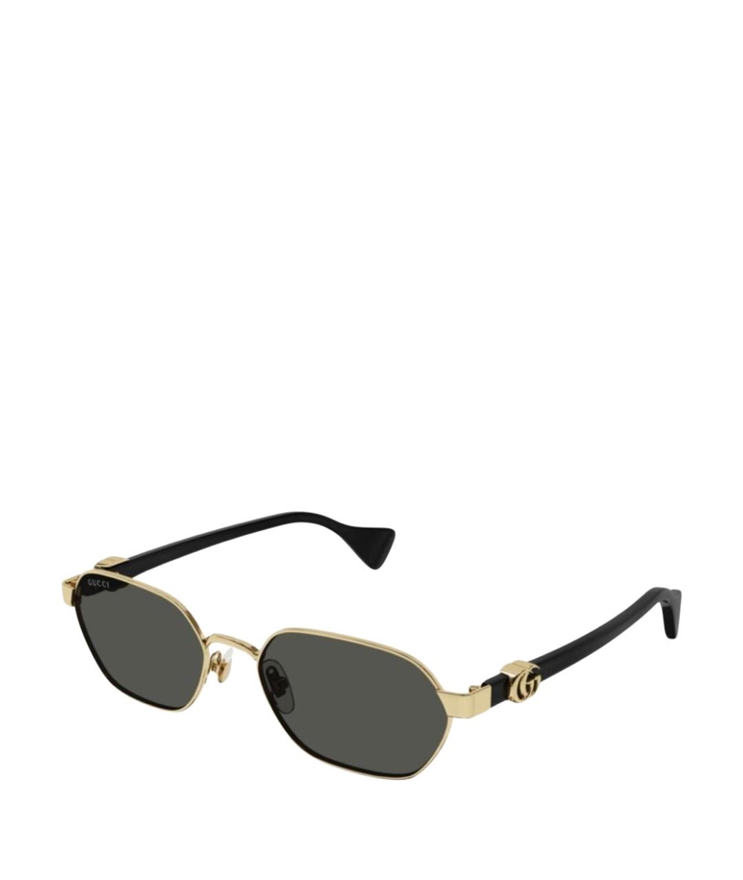 GUCCI Золотые солнцезащитные очки, фото 1