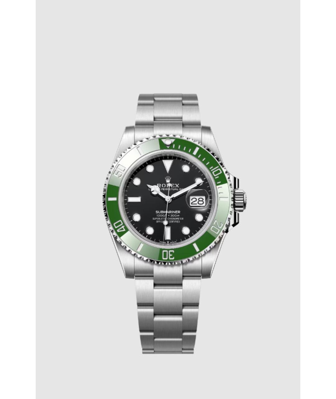 ROLEX Серебряные металлические часы, фото 3