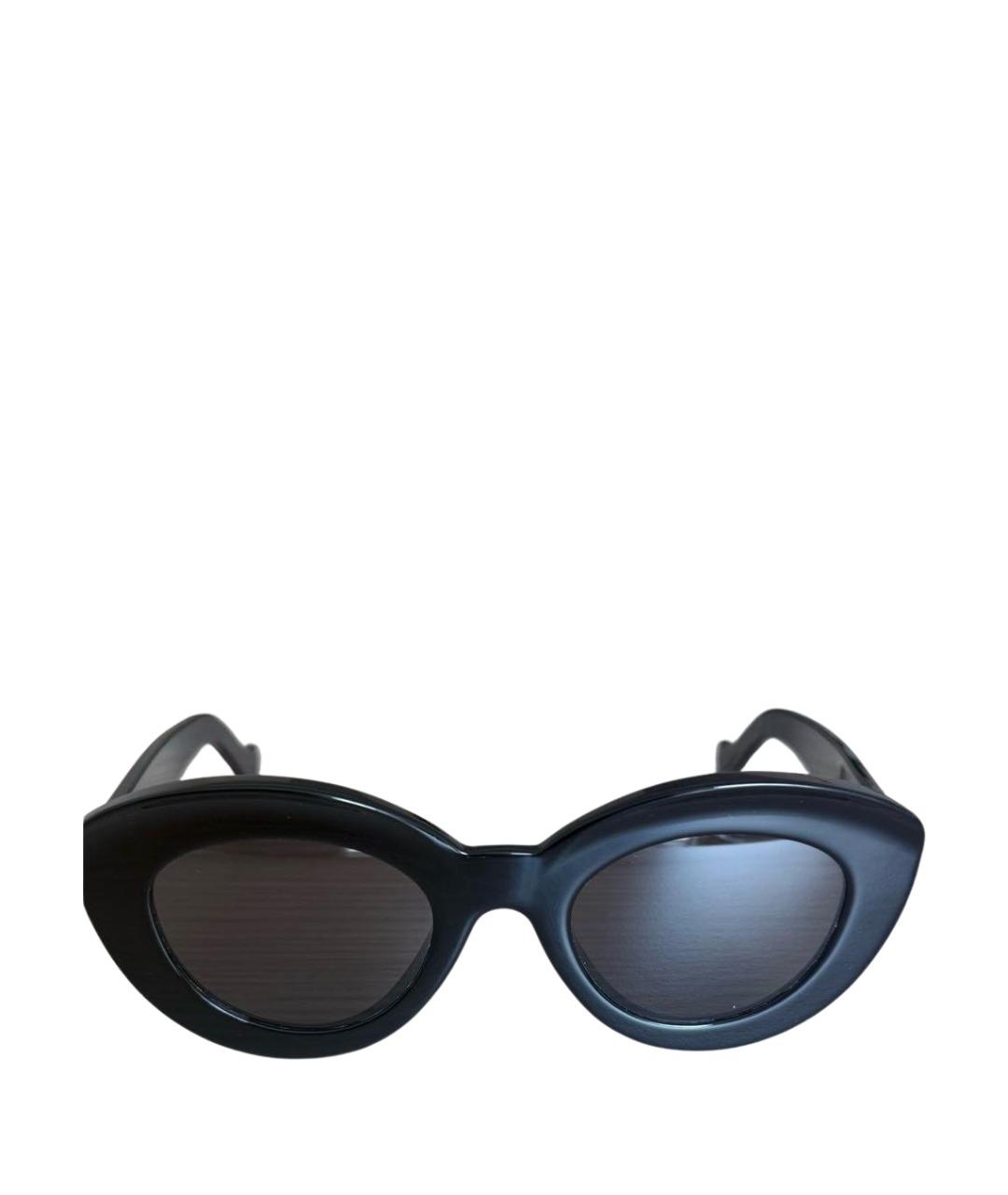LOEWE Черные пластиковые солнцезащитные очки, фото 1
