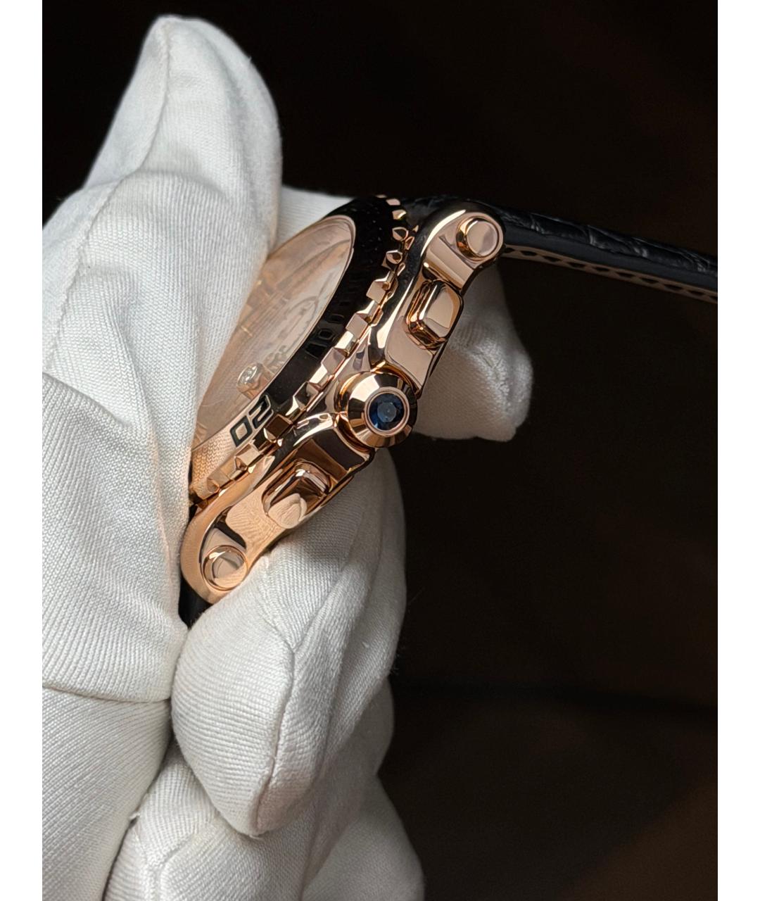 CHOPARD Белые часы из розового золота, фото 4