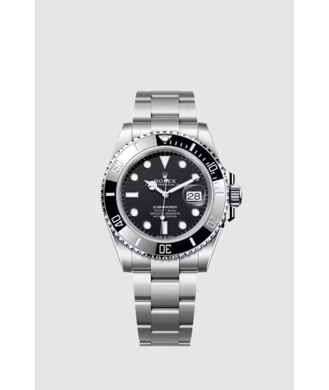 ROLEX Серебряные металлические часы, фото 3