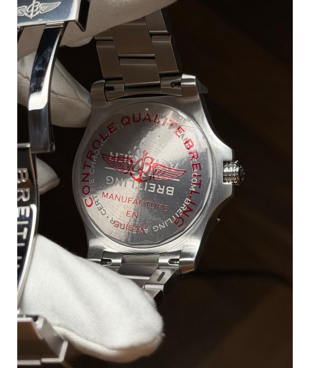 BREITLING Темно-синие часы, фото 9