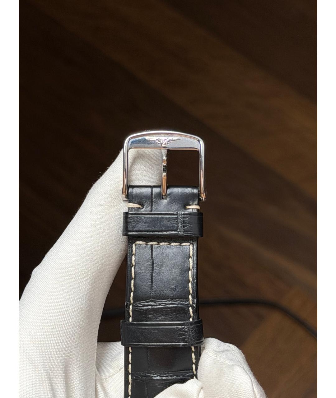 LONGINES Черные часы, фото 8