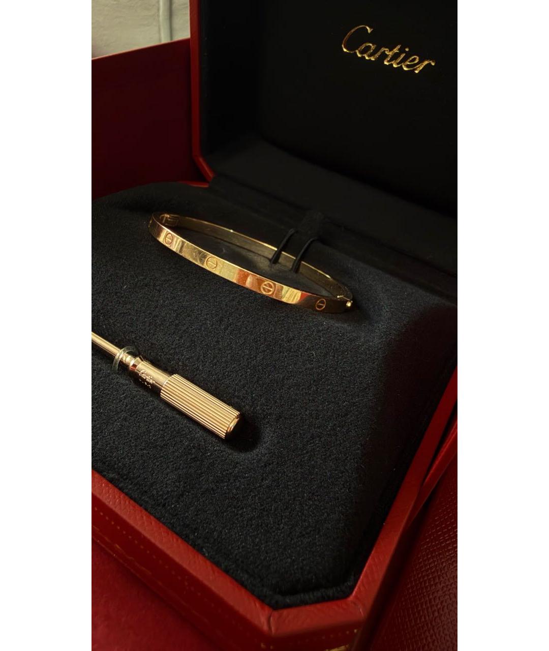 CARTIER Розовый браслет из розового золота, фото 4