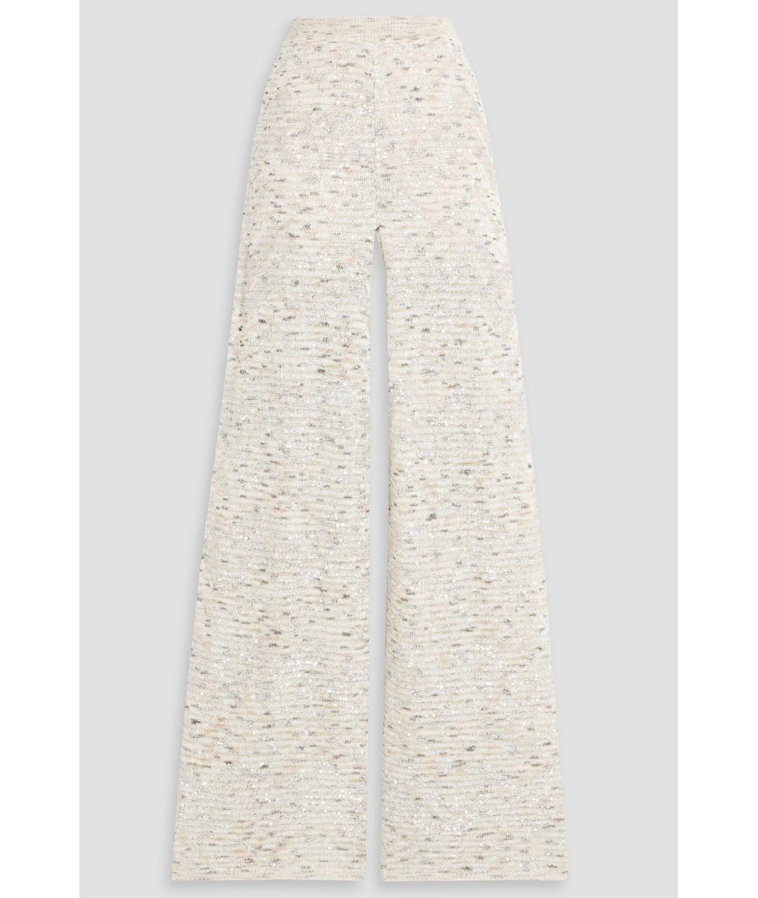 MISSONI Бежевые вискозные прямые брюки, фото 6