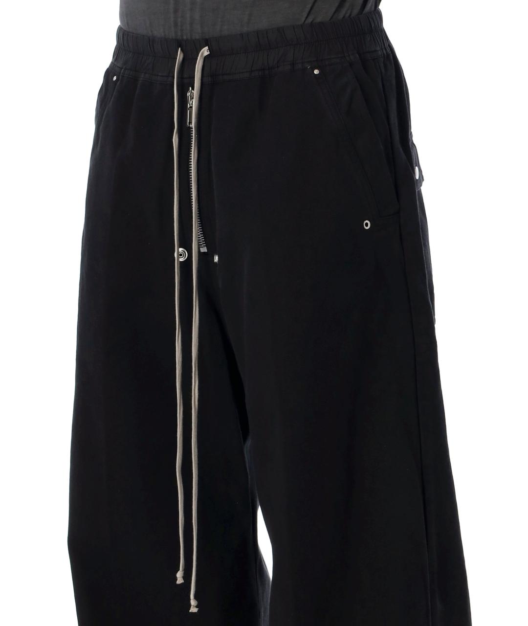 RICK OWENS DRKSHDW Черные повседневные брюки, фото 3