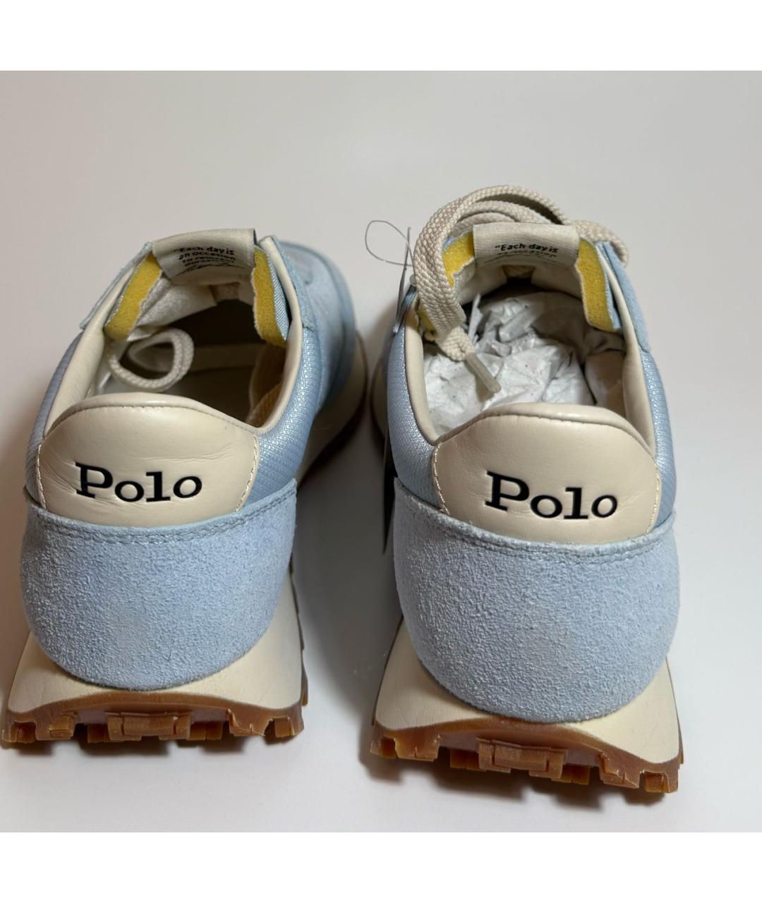 POLO RALPH LAUREN Голубые кроссовки, фото 5