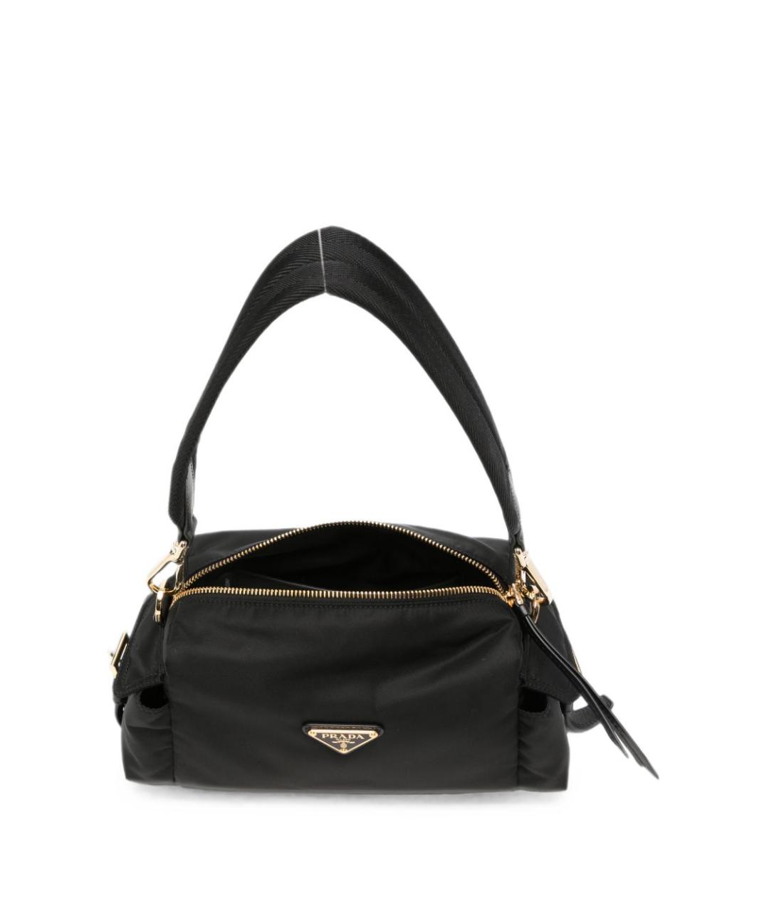 PRADA Черная нейлоновая сумка через плечо, фото 2