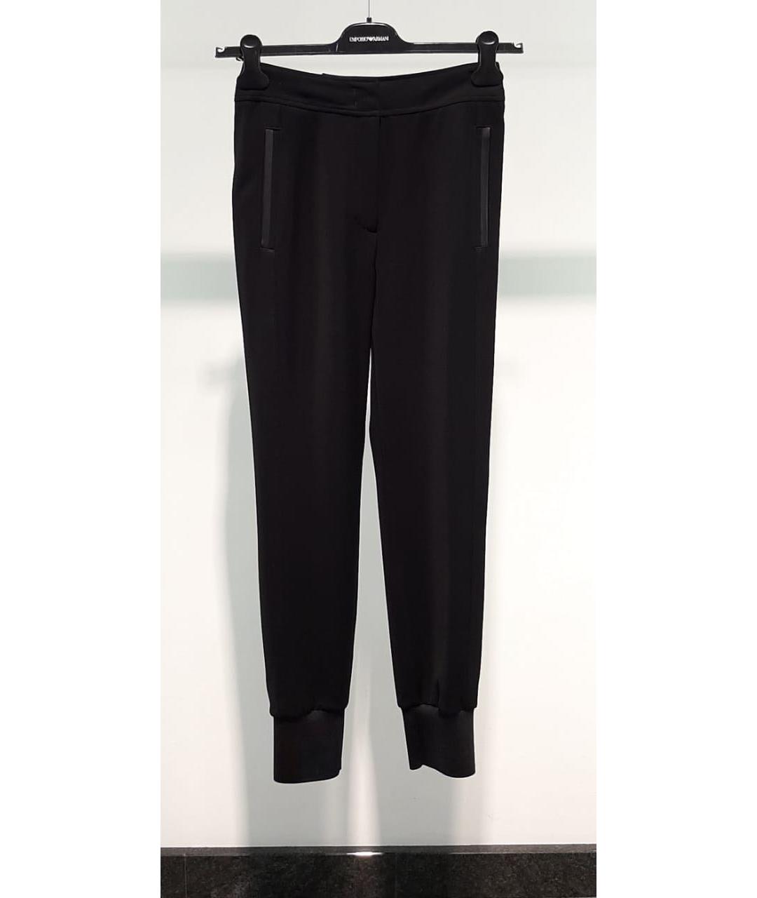EMPORIO ARMANI Черные спортивные брюки и шорты, фото 3