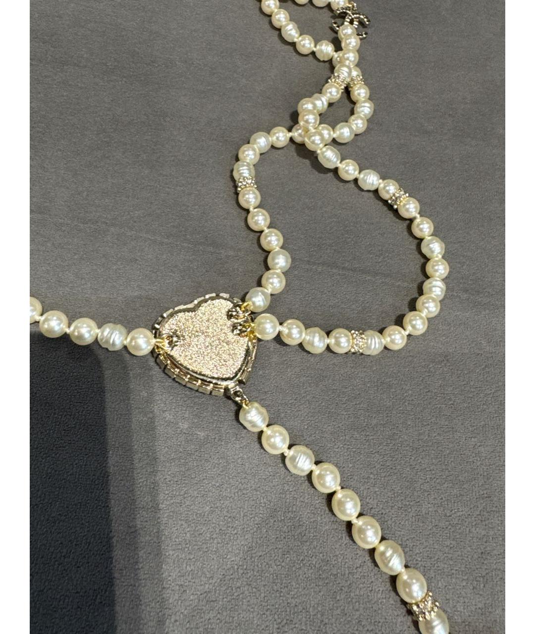 CHANEL Белый ремень, фото 3