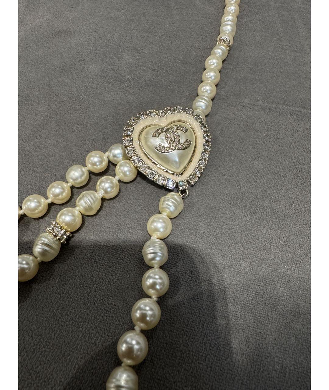 CHANEL Белый ремень, фото 2