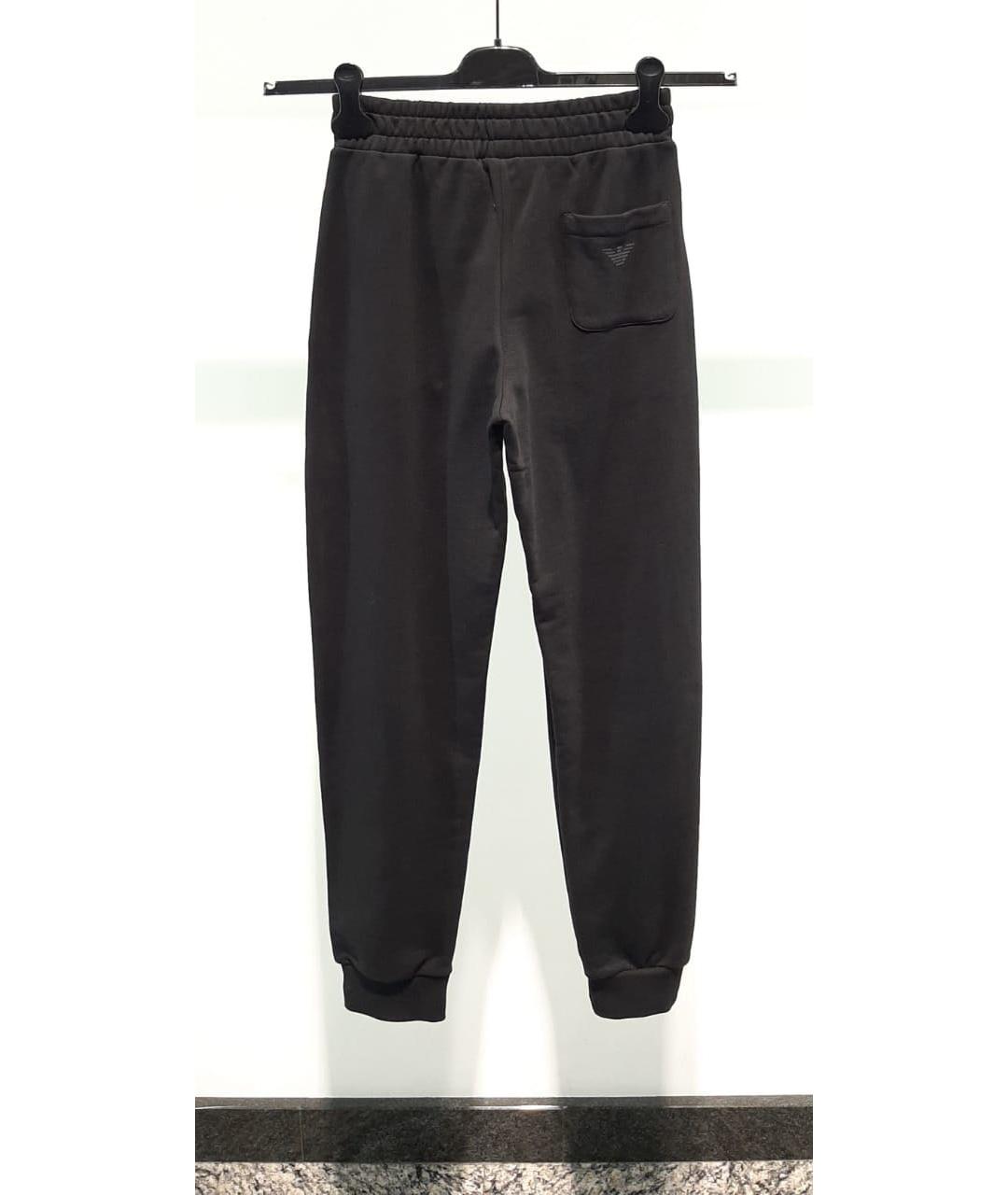 EMPORIO ARMANI Черные спортивные брюки и шорты, фото 2