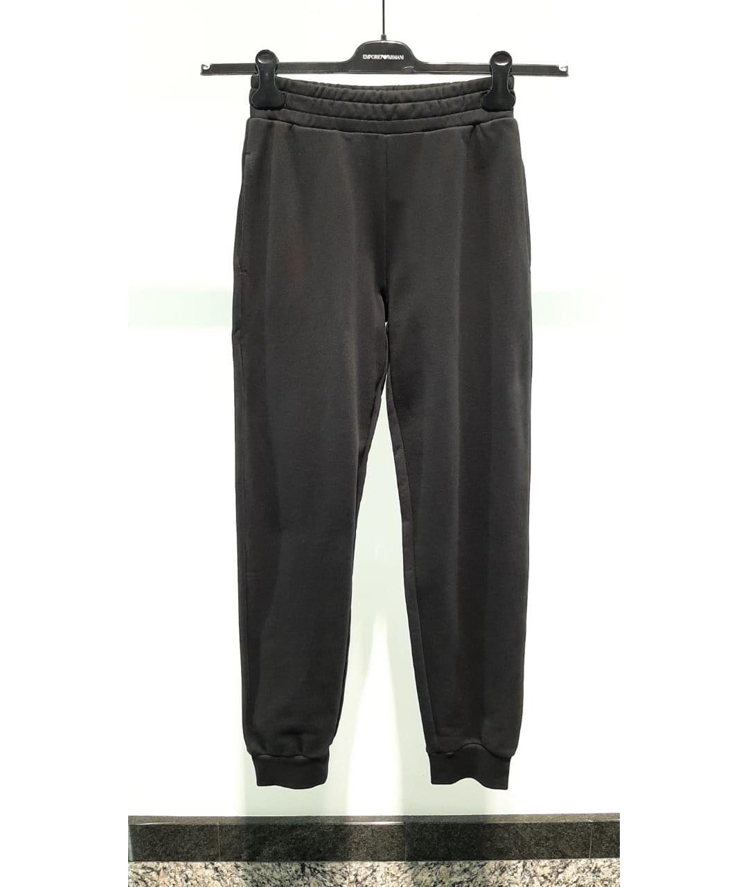 EMPORIO ARMANI Черные спортивные брюки и шорты, фото 3