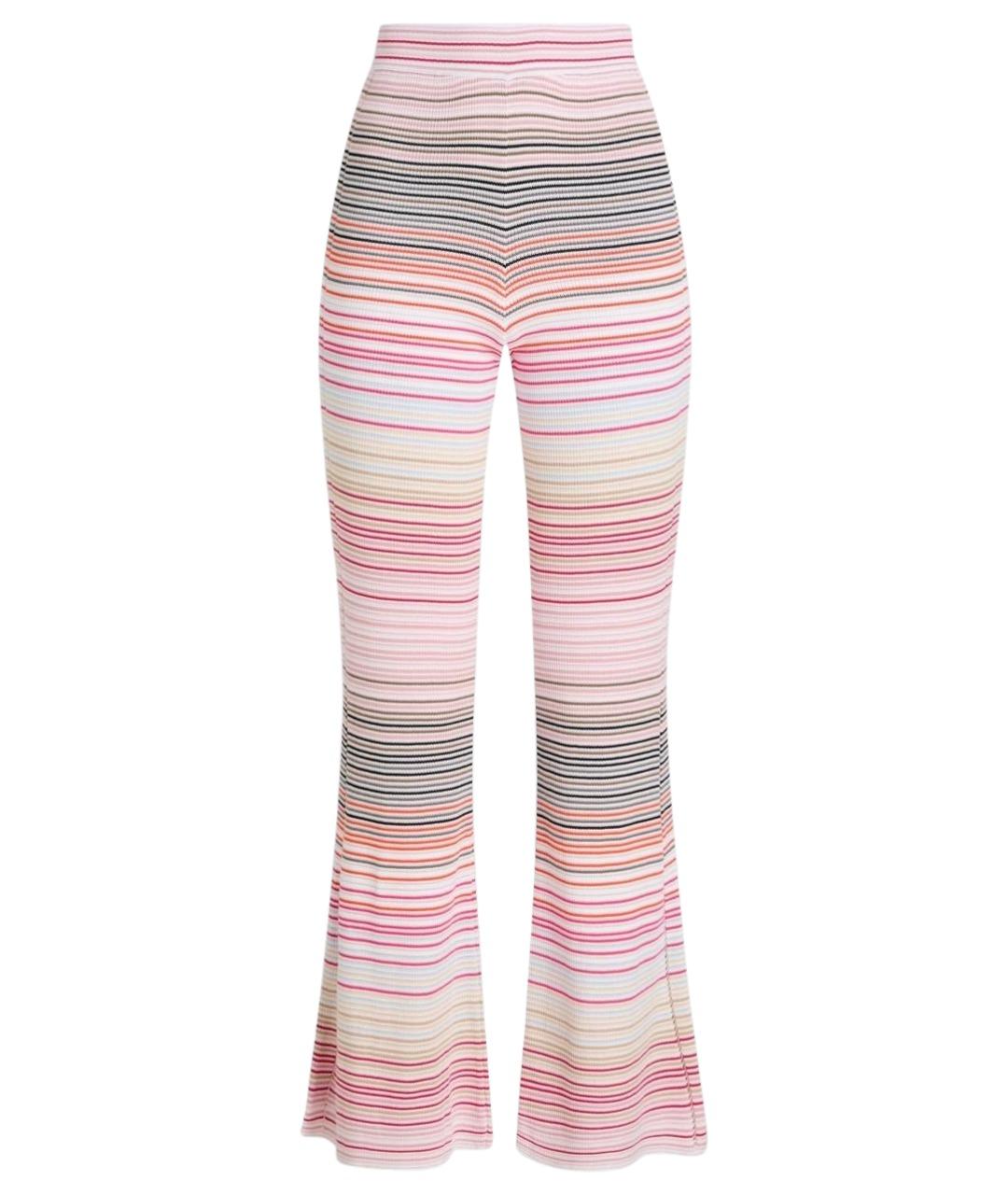MISSONI Белые хлопковые брюки узкие, фото 1