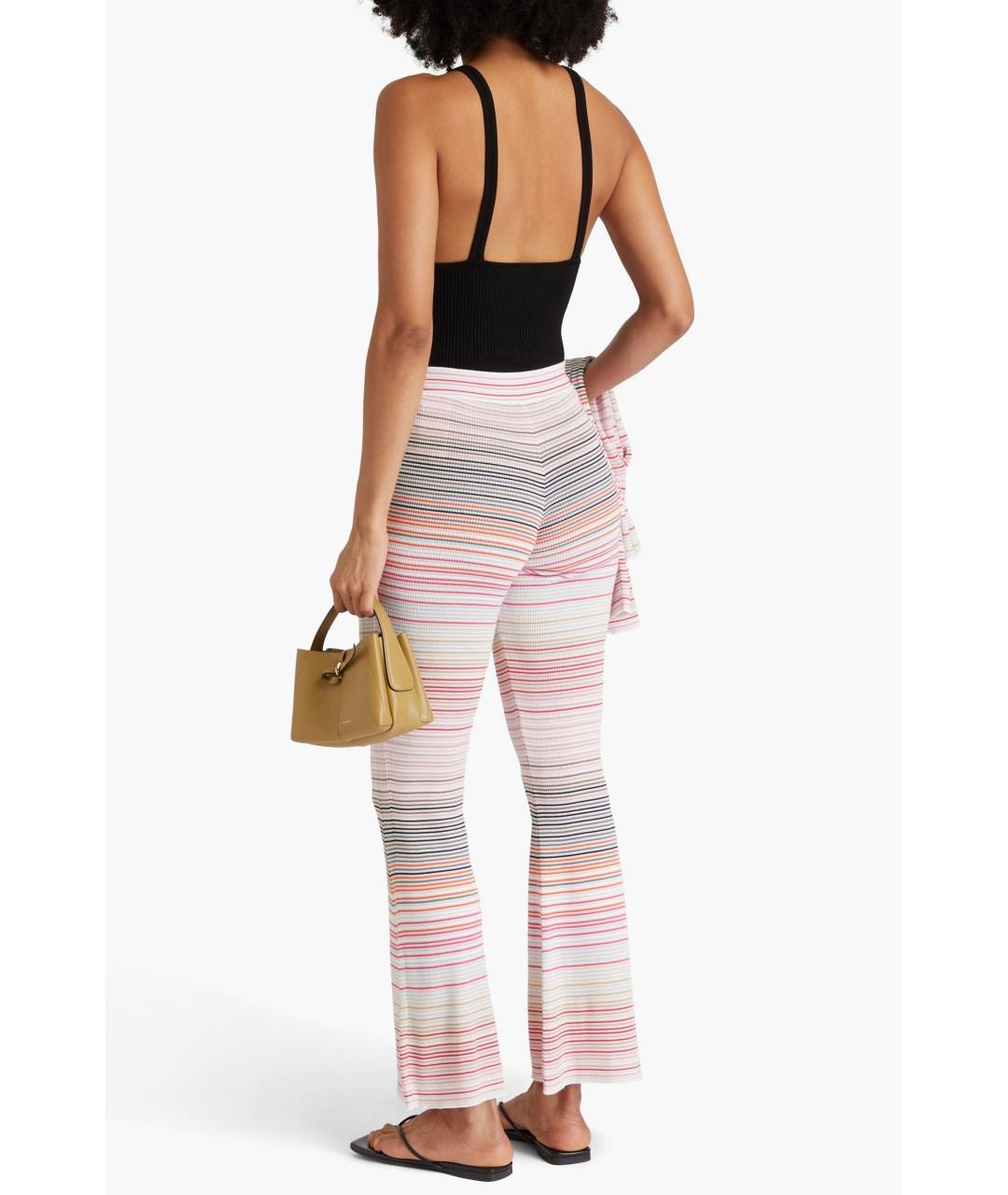 MISSONI Белые хлопковые брюки узкие, фото 3