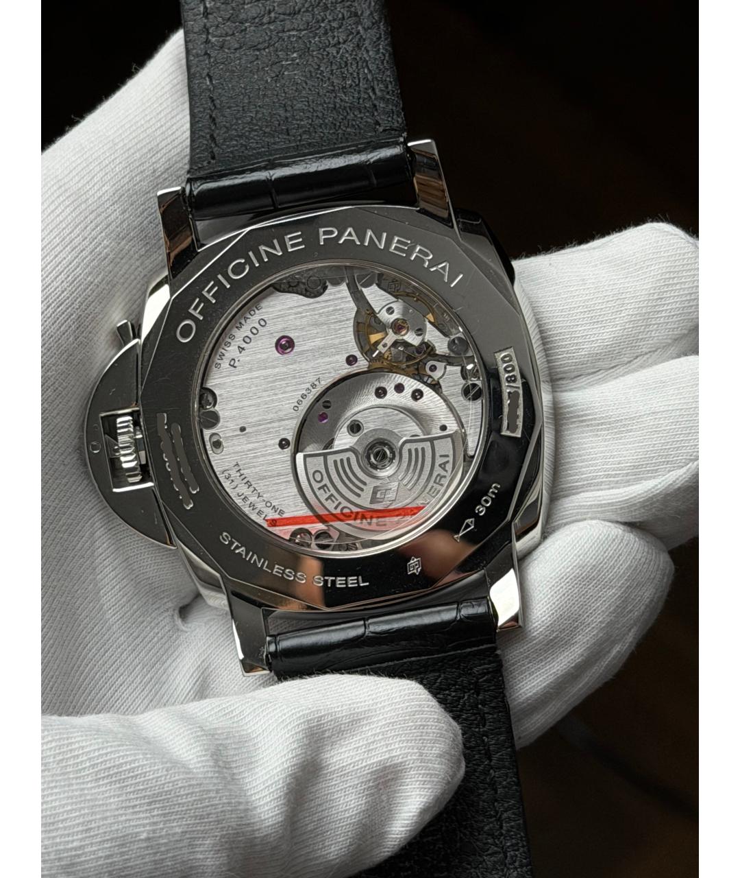 PANERAI Черные часы, фото 8
