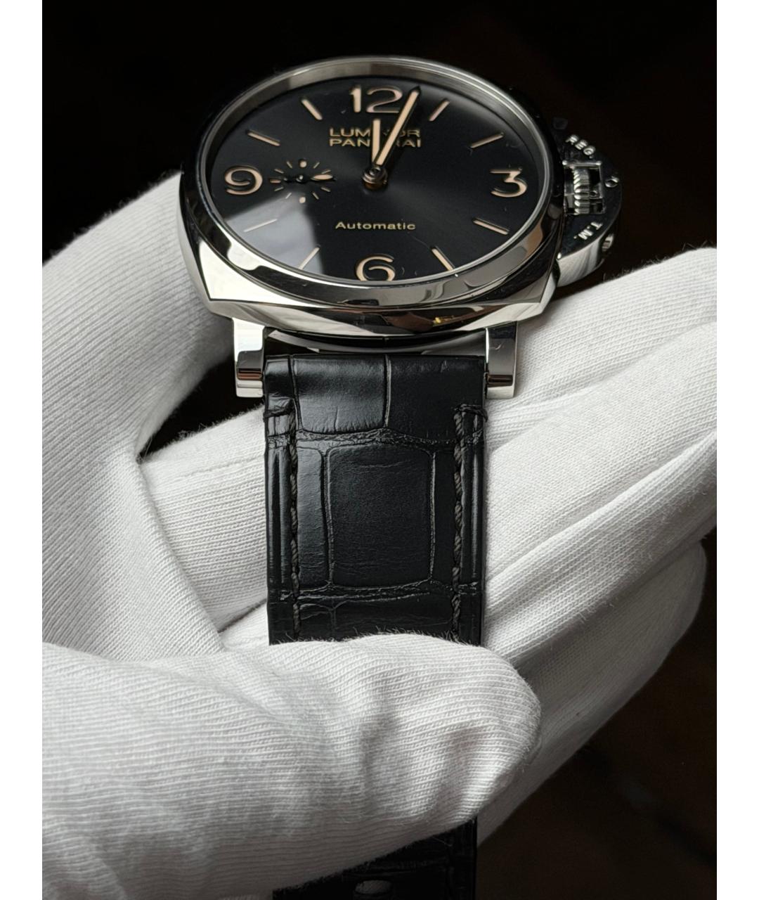 PANERAI Черные часы, фото 5