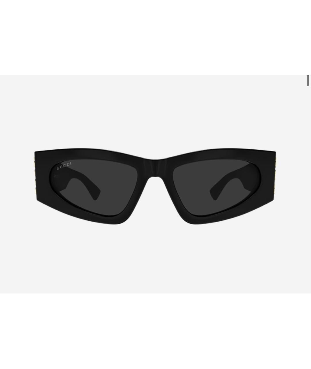 GUCCI Черные пластиковые солнцезащитные очки, фото 3